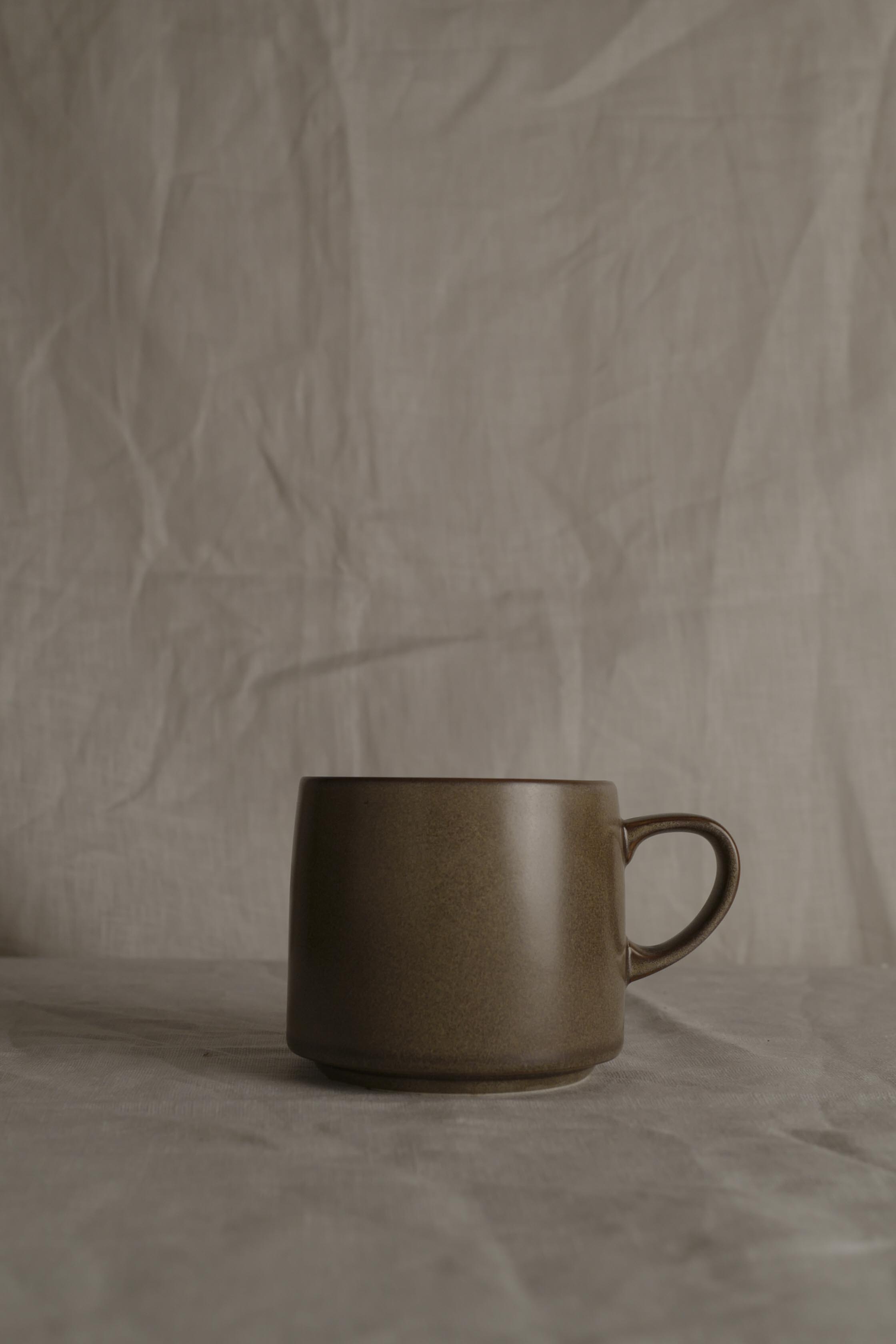 Handmade Wabi-Sabi Mug: Large Raku Yaki Ware Coffee Cup