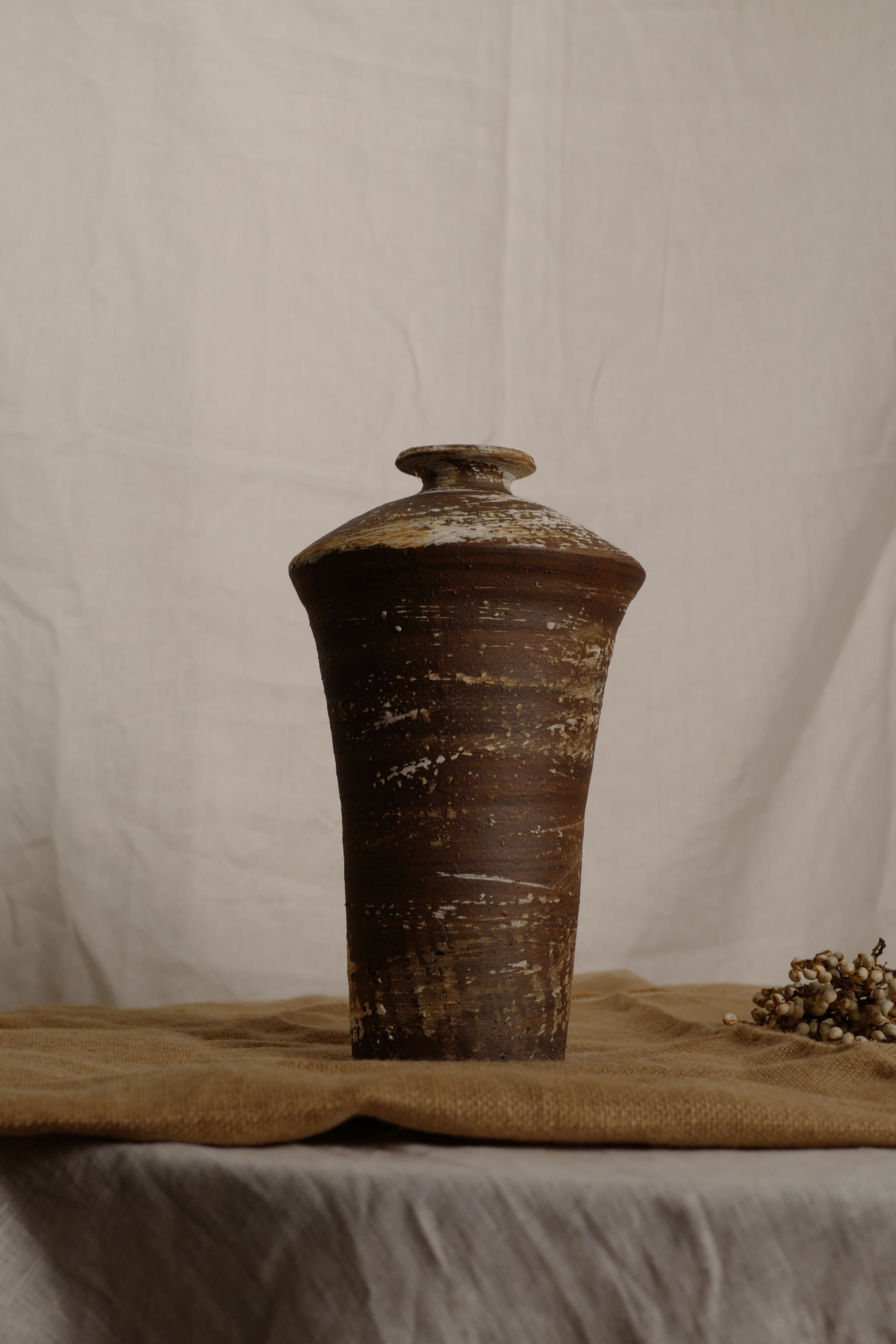 Saturn's Stripe Vase, Tall