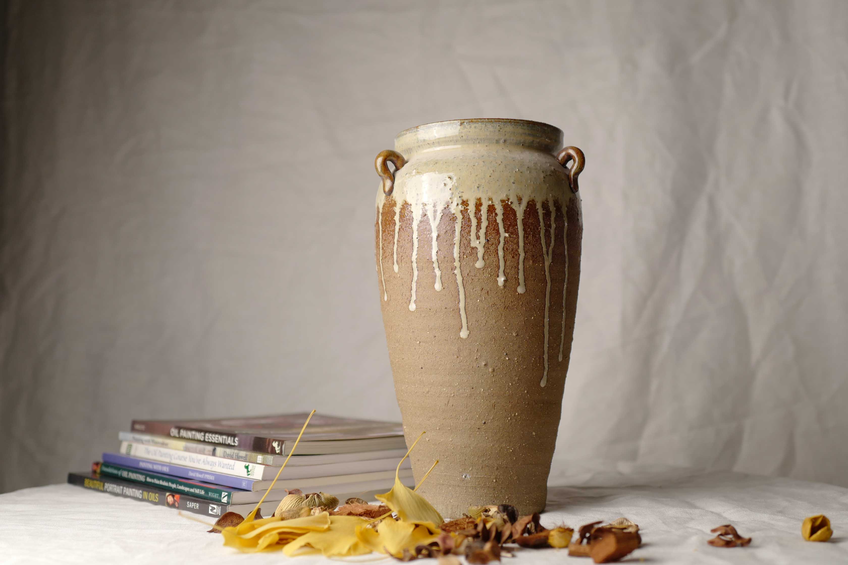 Terra Melt Pot, 3-ear Large Tall