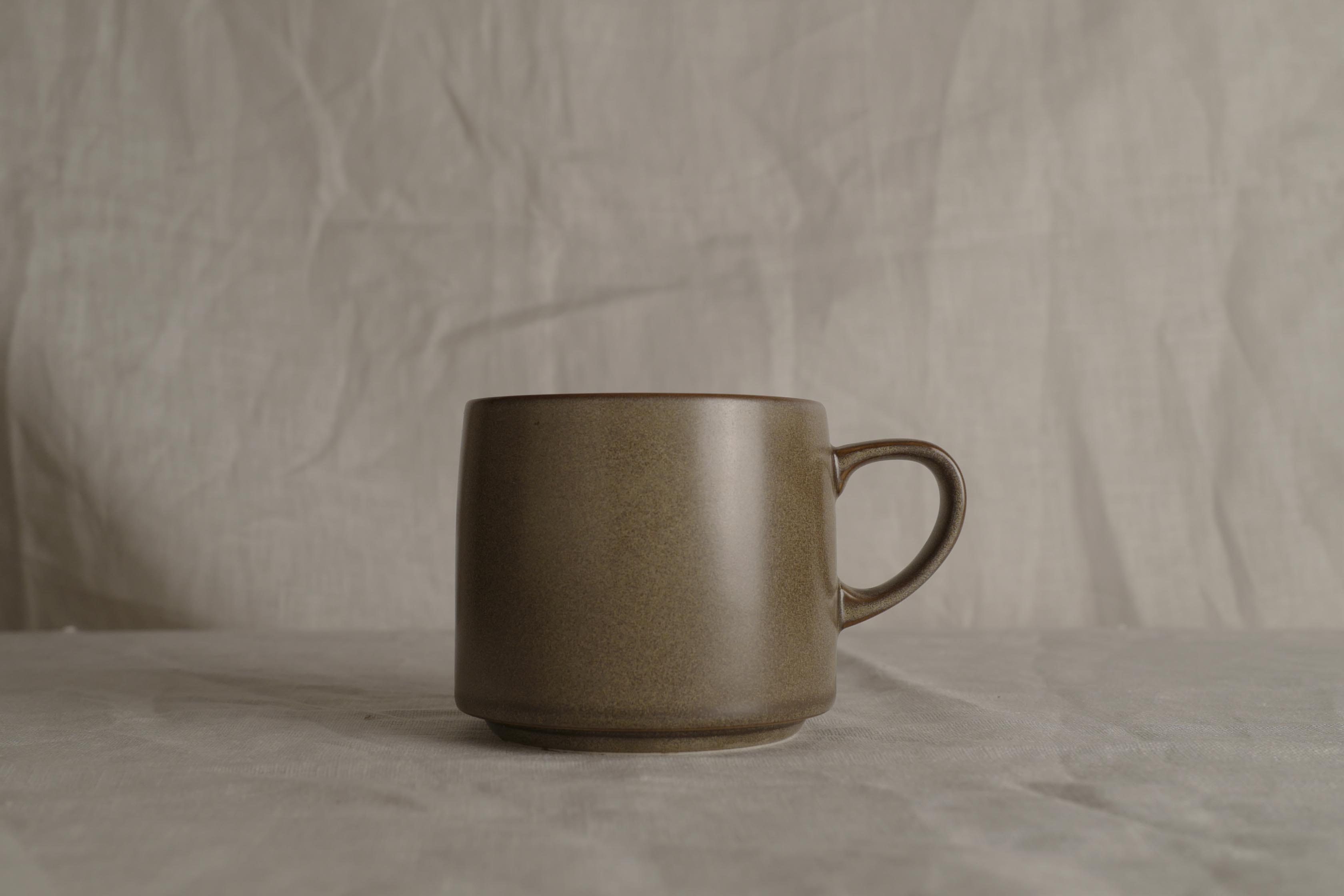 Handmade Wabi-Sabi Mug: Large Raku Yaki Ware Coffee Cup