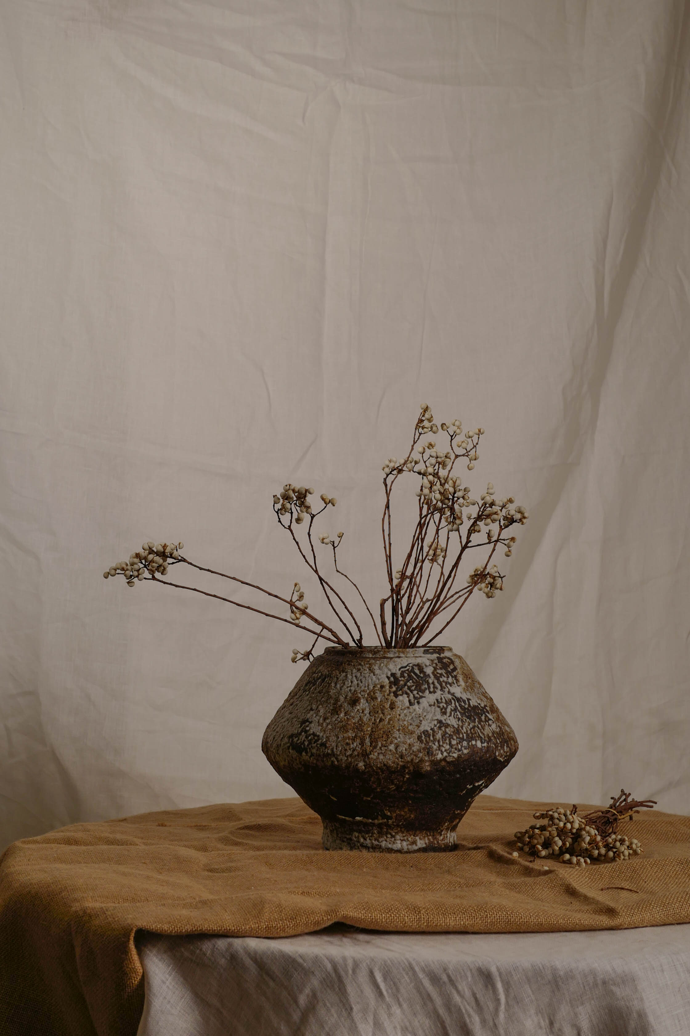 Cave Whispers Vase, Wide